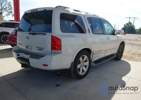 2010 Nissan Armada Titanium z USA, uszkodzony, nr VIN 5N1BA0ND0AN622261